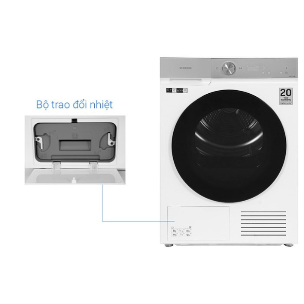 Máy sấy thông minh Samsung Bespoke DV90BB9440GH/SV