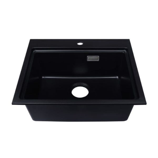 Chậu đá Hafele HS22-GEN1S60M - màu đen 577.25.320