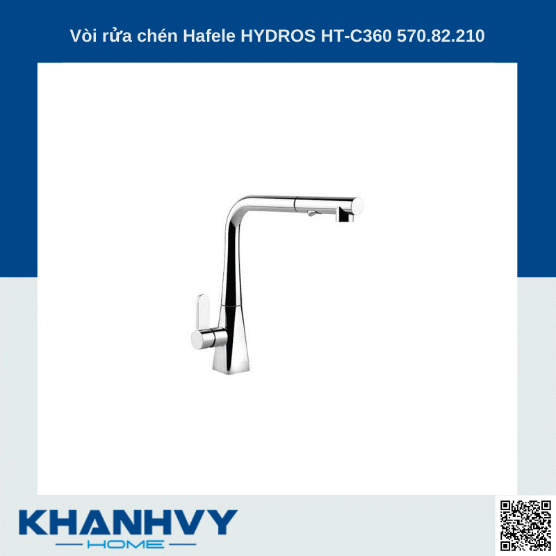 Sản phẩm vòi rửa chén Hafele HYDROS HT-C360 570.82.210