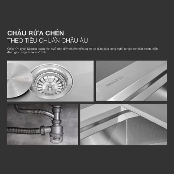 Chậu rửa bát Malloca Slide MS 781