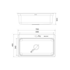 Chậu rửa chén Malloca MS 1022D