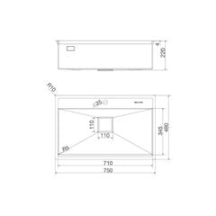 Chậu rửa Malloca MS 6302T