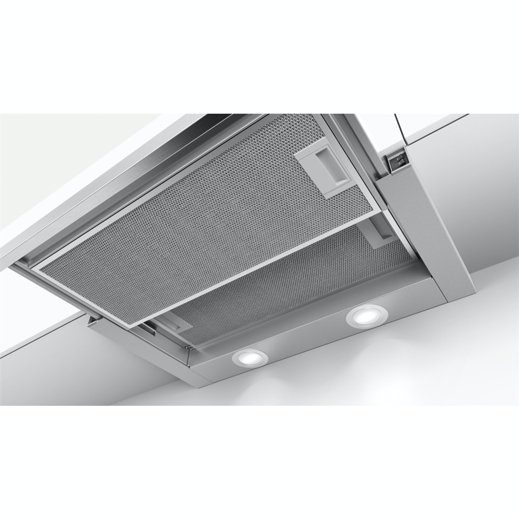 Công nghệ giảm tiếng ồn tiên tiến trong máy hút khử mùi âm tủ Bosch DFM064W50 giúp máy hoạt động vô cùng êm dịu