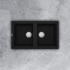 Chậu rửa chén Malloca NERO G-45040