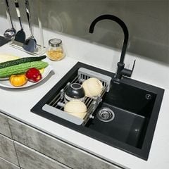 Chậu rửa chén Malloca NERO G-10540
