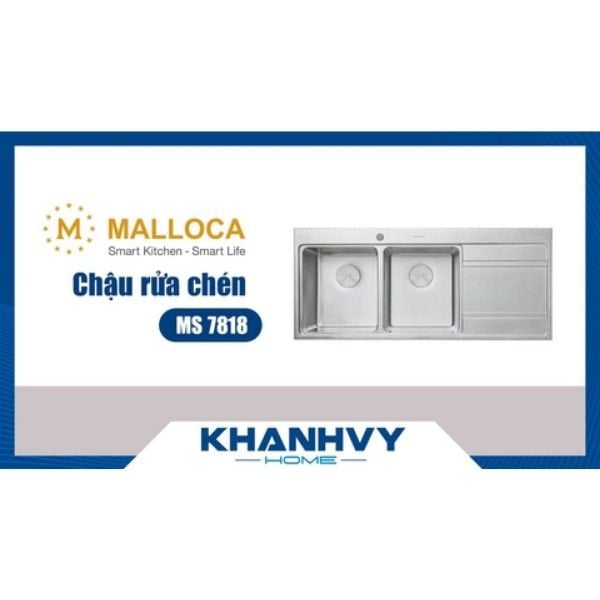 Chậu rửa chén Malloca MS 7818