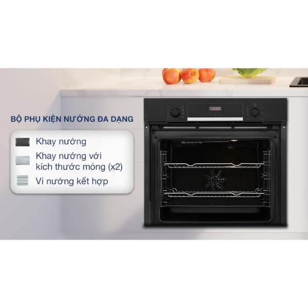 Lò nướng Bosch HBS534BB0B - Series 4