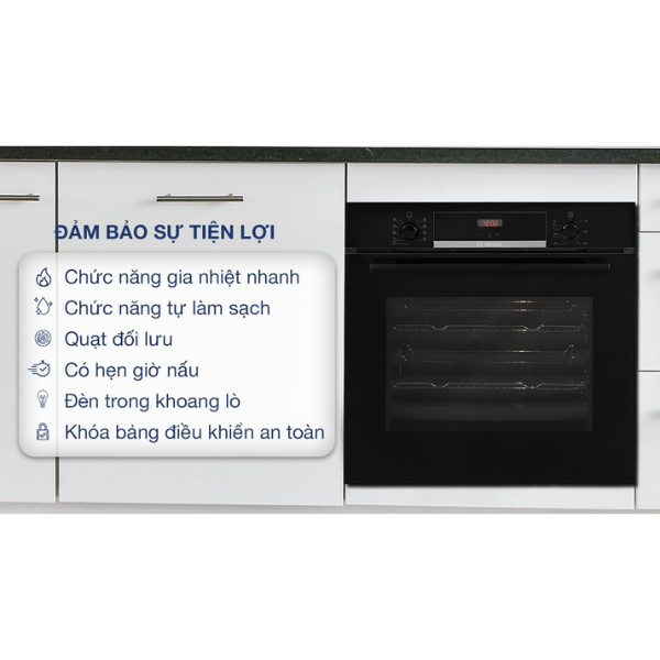 Lò nướng Bosch HBS534BB0B - Series 4