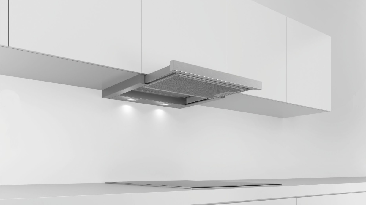 Máy hút khử mùi âm tủ Bosch DFS067A50 có công suất đến 500m3/h