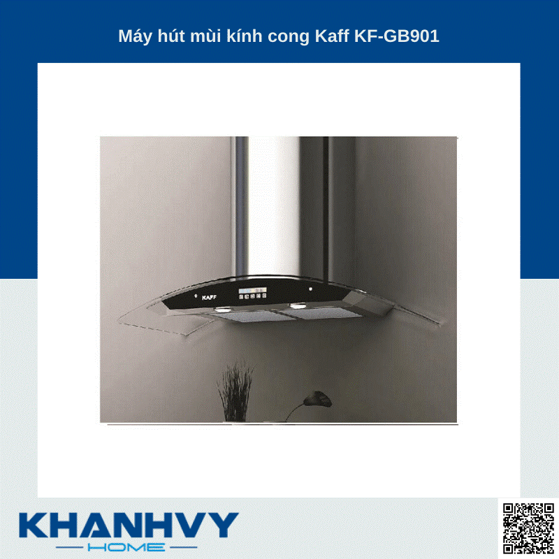 Máy hút mùi Kaff KF-GB901 phù hợp với mọi gian bếp trong gia đình