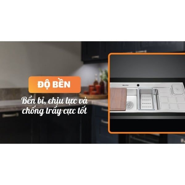 Chậu rửa chén Malloca MS 8817 N
