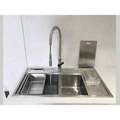 Chậu rửa chén Malloca MS 8804