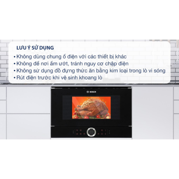 Lò vi sóng Bosch BFL634GB1B Series 8