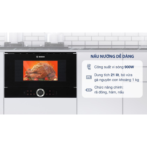 Lò vi sóng Bosch BFL634GB1B Series 8