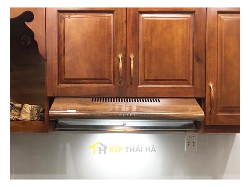 Máy hút mùi Eurosun EH-70C18V màu vân gỗ sang trọng