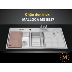 Chậu rửa chén Malloca MS 8817