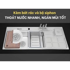 Chậu rửa chén Malloca MS 8817