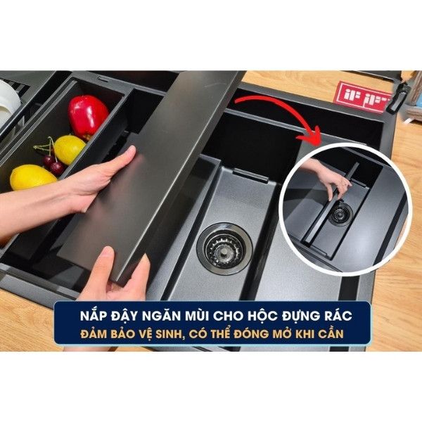Chậu rửa chén Malloca MYST K86S - MYST K86L