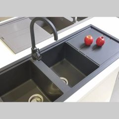 Chậu rửa chén Malloca NERO K-50040