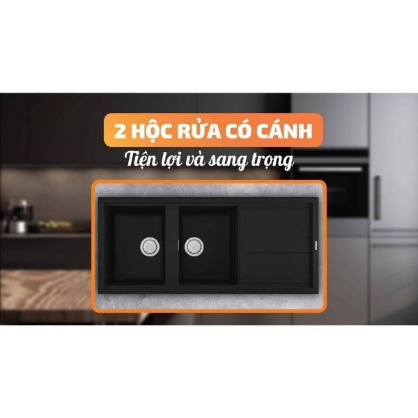 Chậu rửa chén Malloca SMART K-500