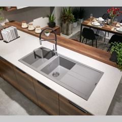 Chậu rửa chén Malloca TITANIUM K-50073