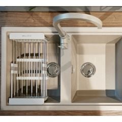 Chậu rửa chén Malloca BIANCO K-45062