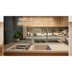 Chậu rửa chén Malloca BIANCO K-50062