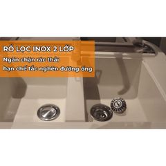 Chậu rửa chén Malloca BIANCO K-50062