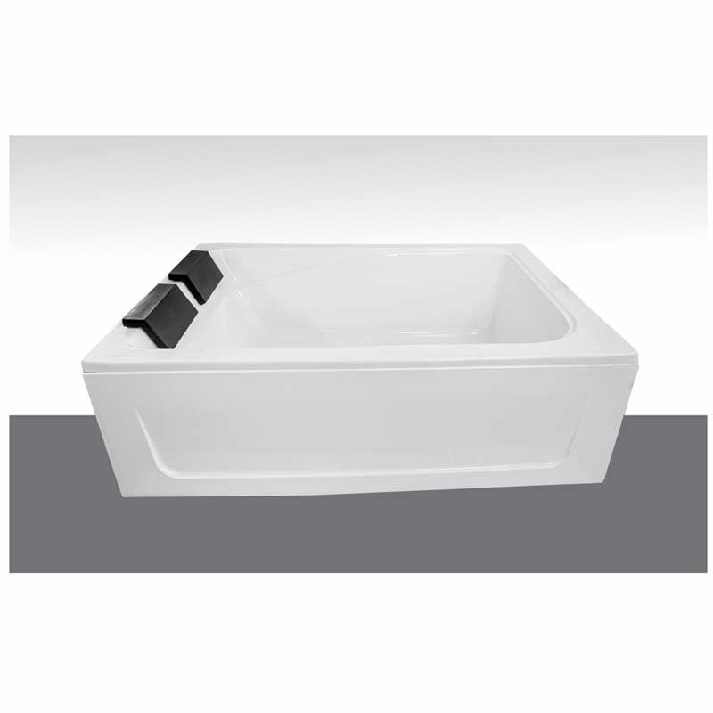 Bồn tắm Maamo MA-2924 chân yếm 2 mặt yếm