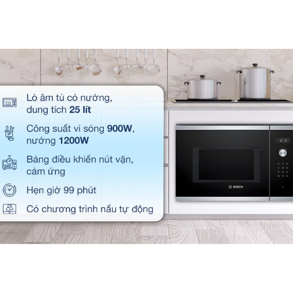Lò vi sóng Bosch BEL554MS0B Series 6