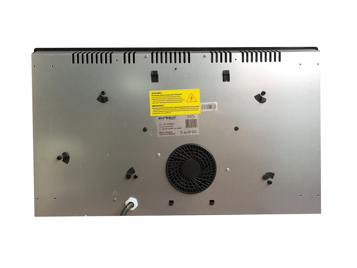  Bếp điện từ Eurosun EU-T702PLUS được sản xuất bằng chất liệu có độ bền cao