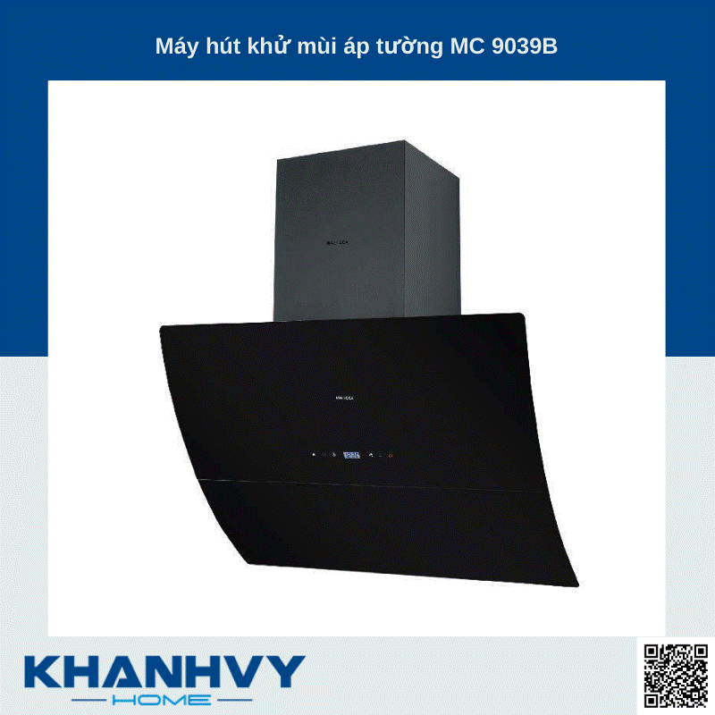 Sản phẩm máy hút khử mùi áp tường MC 9039B