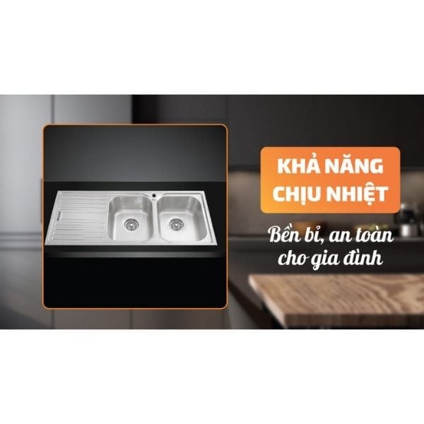 Chậu rửa chén Malloca MS 1025L NEW