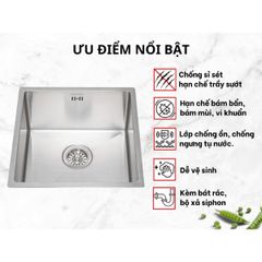 Chậu rửa chén Malloca MS 1044P