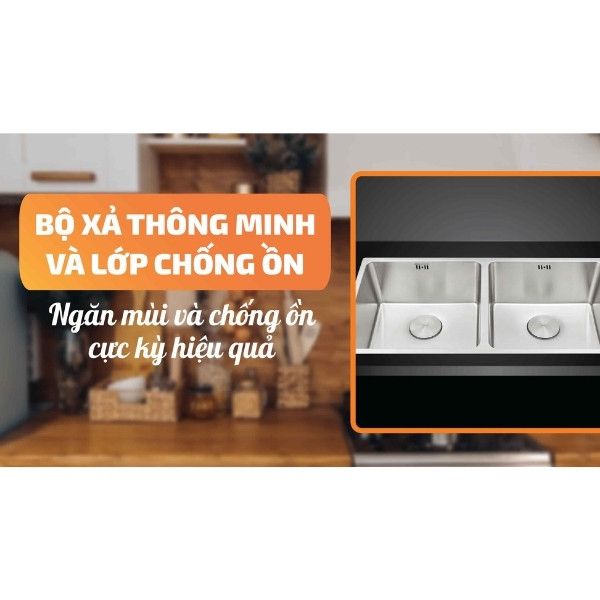 Chậu rửa chén Malloca MS 6075
