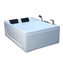 Bồn tắm Maamo MA-2924MV chân yếm  gắn massage 1,5hp , sen vòi