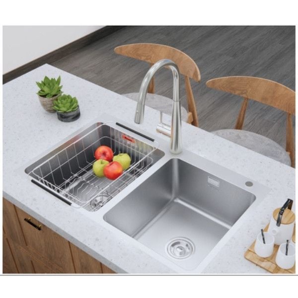 Chậu rửa bát chống xước Konox KN8246DU Dekor