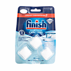 Viên vệ sinh máy rửa chén Finish vỉ 3 viên FVVS3RG