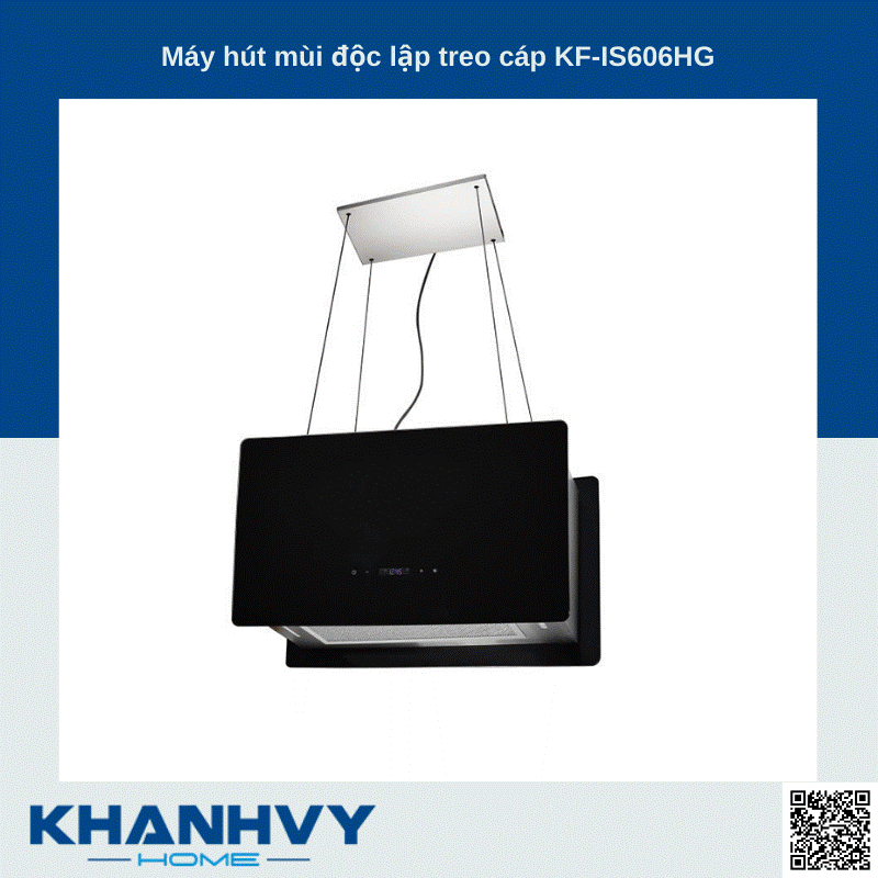 Máy hút mùi Kaff KF-IS606HG phù hợp với mọi gian bếp trong gia đình