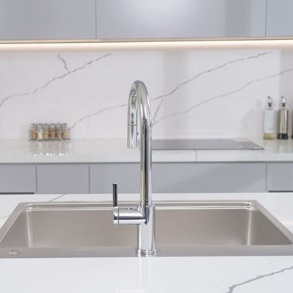 Chậu rửa bát Konox Top Mount Sink KN8151TS Dekor Full