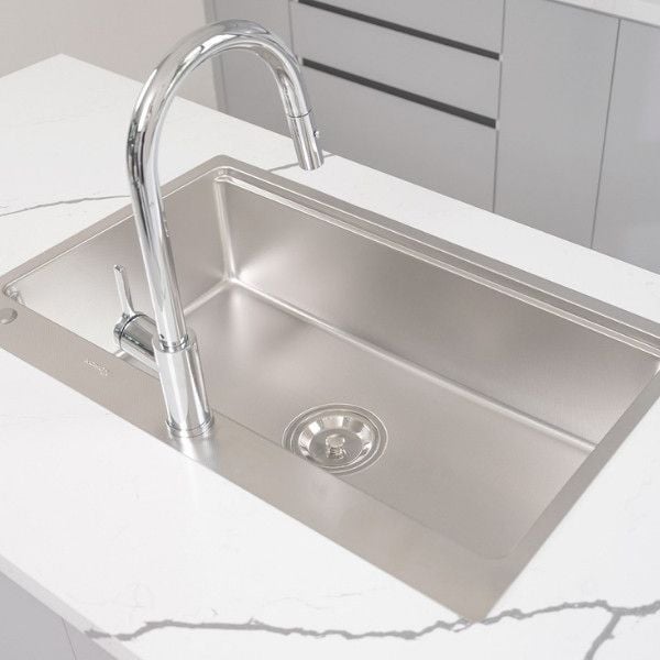 Chậu rửa bát Konox Top Mount Sink KN8151TS Dekor Full