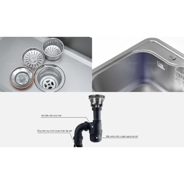 Chậu rửa bát Kluger KW8101FS-S72
