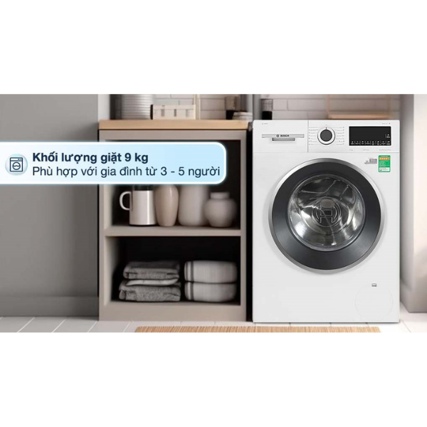 Máy giặt Bosch WGG244A0SG 9kg- Serie 6