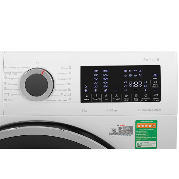 Máy giặt Bosch WGG244A0SG 9kg- Serie 6