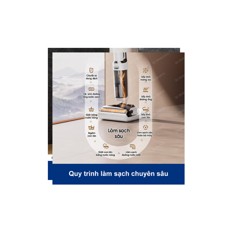 Máy hút bụi lau nhà Tineco Floor One Stretch S6