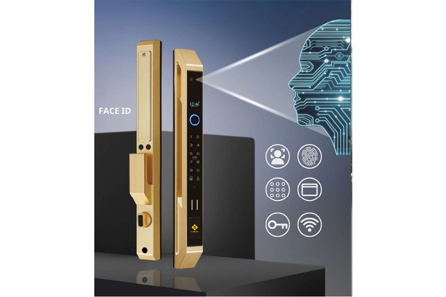 Khóa điện Tử Hubert HB CNI7 EU Gold