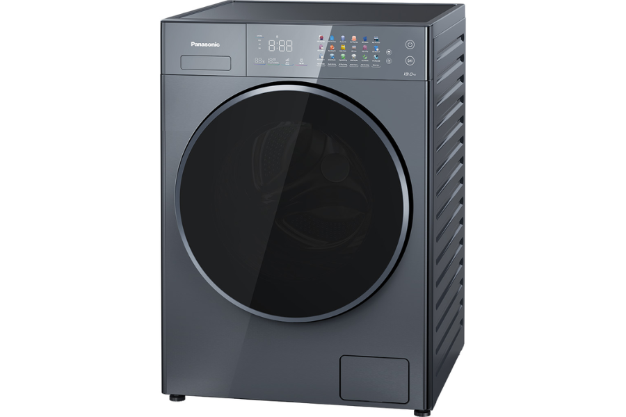 Máy giặt Panasonic NA-26CVX1AVT Cửa trước 13kg với Công nghệ lọc ly tâm & Diệt khuẩn toàn diện