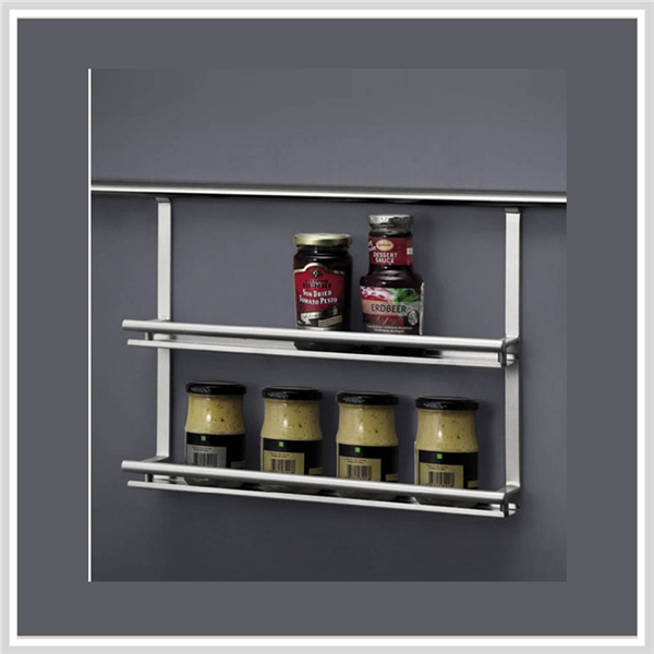 Kệ gia vị 2 tầng Satin Higold 402022