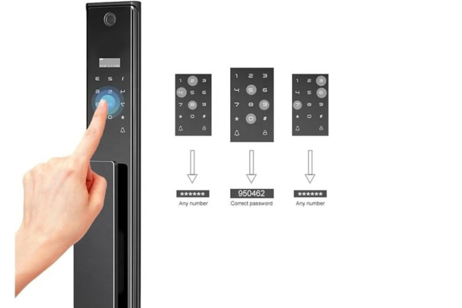 Khóa điện tử Hubert HB CGI5 Black
