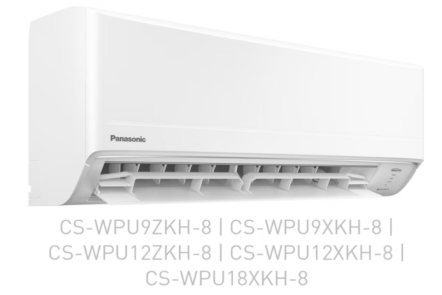 Máy lạnh Panasonic CU/CS-WPU9ZKH-8 Inverter 1 chiều 9.040 BTU 1HP